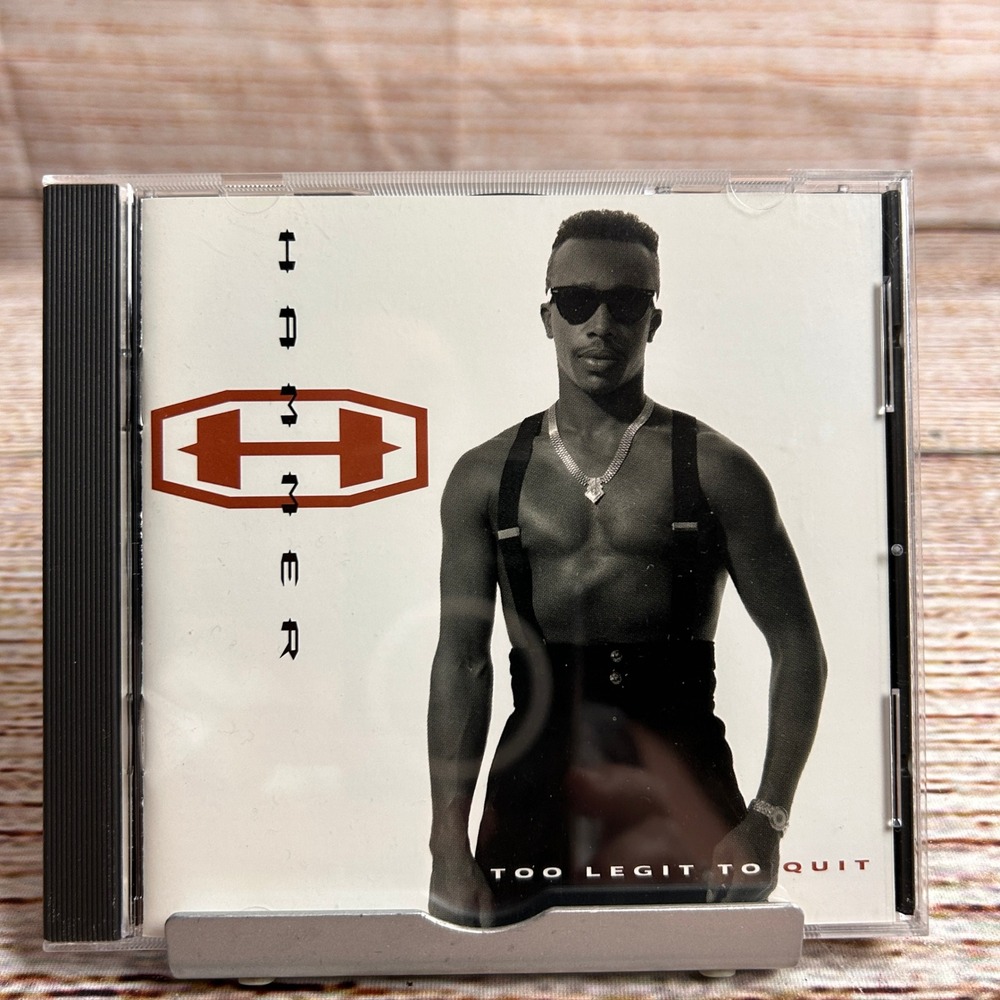 Hammer Too Legit To Quit CD 1991 Capitol Records D125514 Pop Rap Hip Hop Album